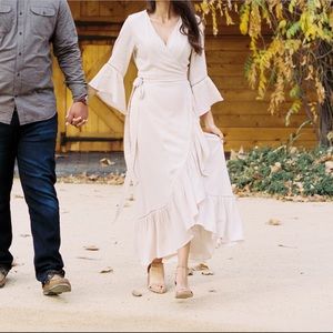 Baltic born wrap dress